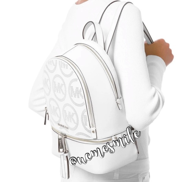 Michael Kors Small Leather Backpack - Picture 2 of 5